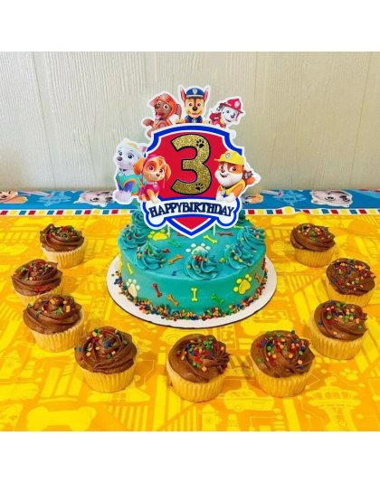 Paw Patrol Themed 3rd Birthday Party: Cute Puppy Team Accompanies You to Start a Joyful New Year of Growth