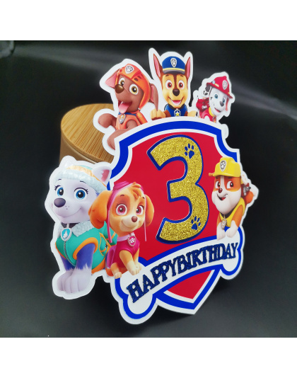 Paw Patrol Themed 3rd Birthday Party: Cute Puppy Team Accompanies You to Start a Joyful New Year of Growth